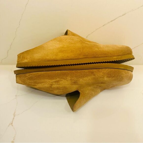 Vince Suede Slip-On Mule Shoes